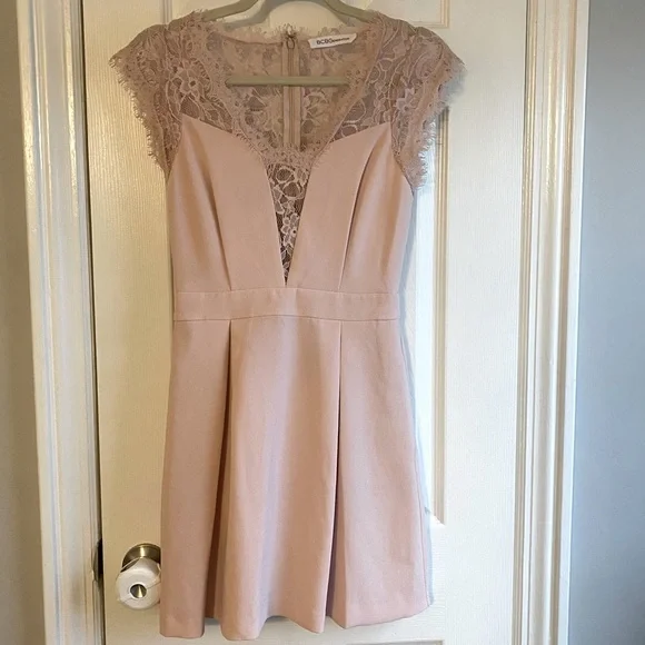 bcbg pale pink dress BCBG Generation pale pink dress